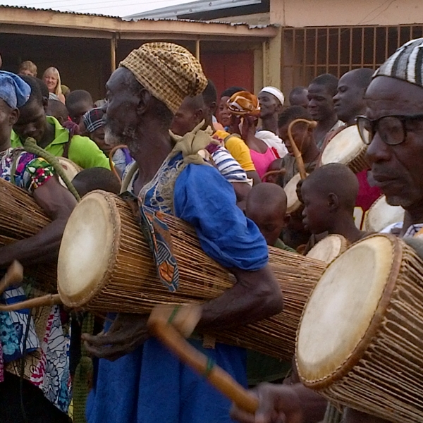 Talking drums of Northern Ghana